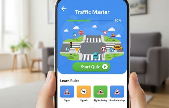 Traffic Rules Learning App Simplifies Road Safety
